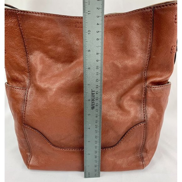 Frye Melissa Hobo bag, Cognac - Picture 7 of 14